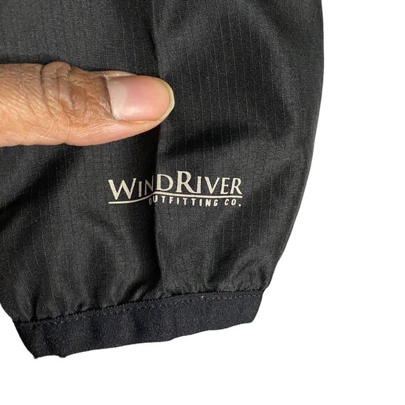 Windriver Black Full Zip Lightweight Hooded Jacket - Picture 5 of 10